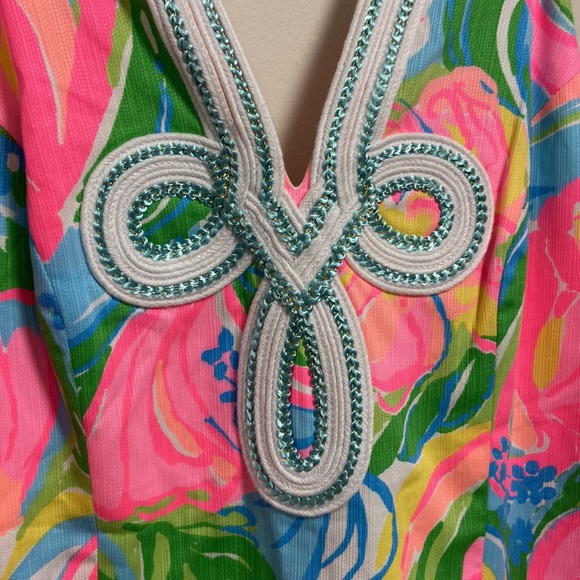 Lilly Pulitzer Tessa Shift Dress. Multi So A Peeling. Size 0 - Picture 2 of 4